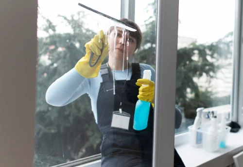 Nettoyage de vitres intérieures et extérieures à Saint-Bazile